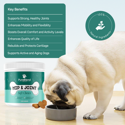 PureBlend Hip and Joint Chews for Dogs