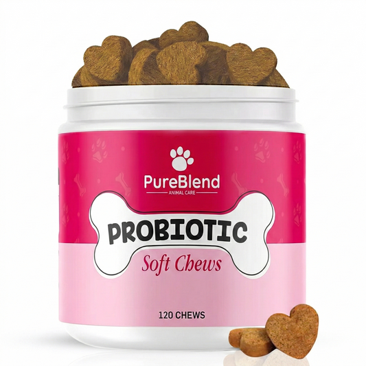 PureBlend Probiotic Chews for Dogs