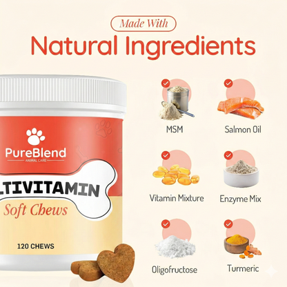 PureBlend Multivitamin Soft Chews for Dogs