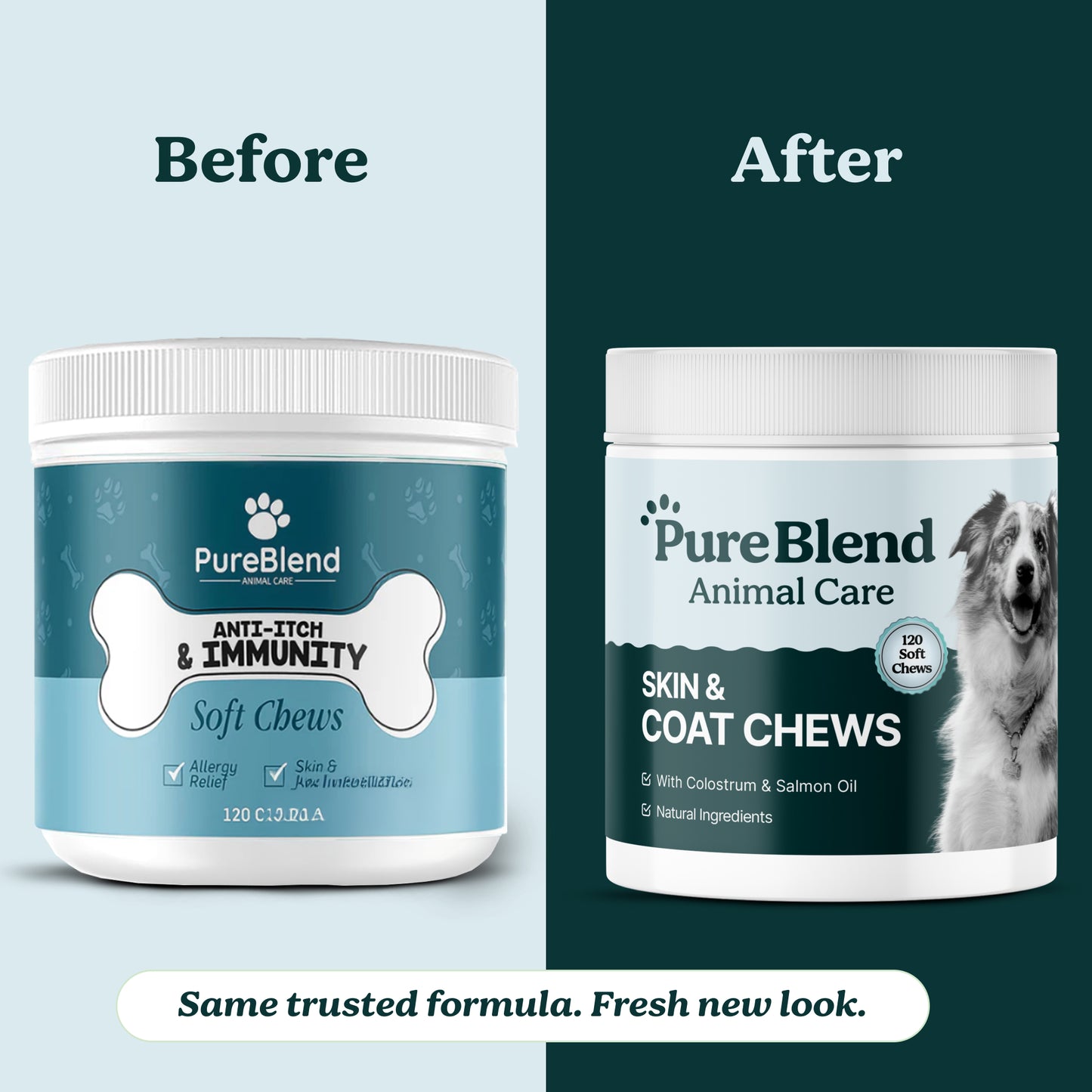 PureBlend Skin & Coat Chews for Dogs